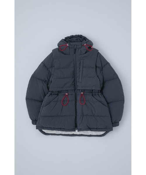 トップウェザー レイヤードダウンジャケット（ダウンジャケット/コート