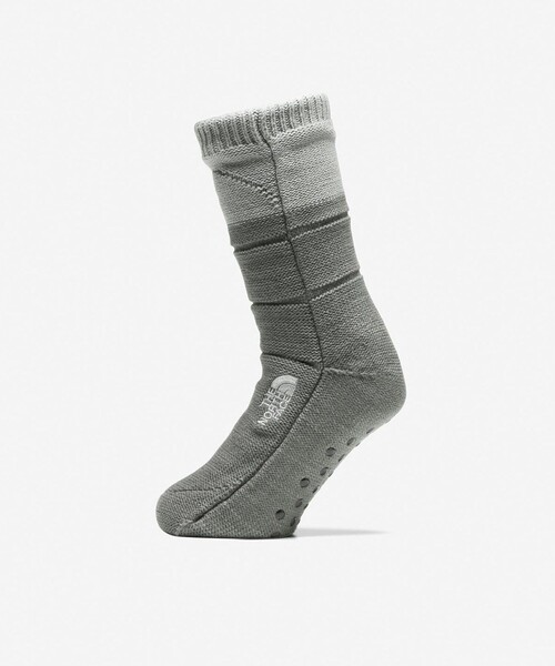 THE NORTH FACE（ザノースフェイス）の「THE NORTH FACE/ザ・ノース・フェイス Nuptse Bootie Socks ヌプシ ブーティ ソックス（ソックス/靴下・メンズ・オリーブ/ブラウン/ブラック/グレー・SMALL/MEDIUM）」の3枚目の写真