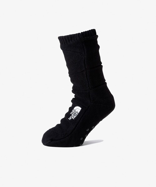 THE NORTH FACE（ザノースフェイス）の「THE NORTH FACE/ザ・ノース・フェイス Nuptse Bootie Socks ヌプシ ブーティ ソックス（ソックス/靴下・メンズ・オリーブ/ブラウン/ブラック/グレー・SMALL/MEDIUM）」の6枚目の写真