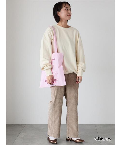 Lugnoncure（ルノンキュール）の「【Disney】クラッシックキャラクター/柄アソートプリントスウェット（Tシャツ/カットソー・レディース・グレー/ボルドー/ブラック/オフホワイト/グリーン・F）」の8枚目の写真