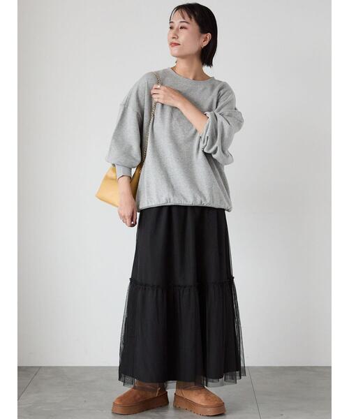 Lugnoncure（ルノンキュール）の「【Disney】クラッシックキャラクター/柄アソートプリントスウェット（Tシャツ/カットソー・レディース・グレー/ボルドー/ブラック/オフホワイト/グリーン・F）」の11枚目の写真