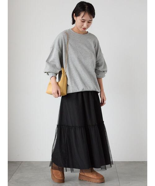 Lugnoncure（ルノンキュール）の「【Disney】クラッシックキャラクター/柄アソートプリントスウェット（Tシャツ/カットソー・レディース・グレー/ボルドー/ブラック/オフホワイト/グリーン・F）」の12枚目の写真