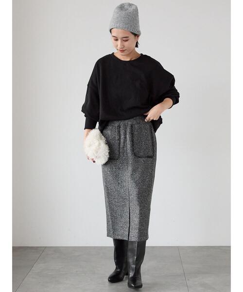 Lugnoncure（ルノンキュール）の「【Disney】クラッシックキャラクター/柄アソートプリントスウェット（Tシャツ/カットソー・レディース・グレー/ボルドー/ブラック/オフホワイト/グリーン・F）」の16枚目の写真