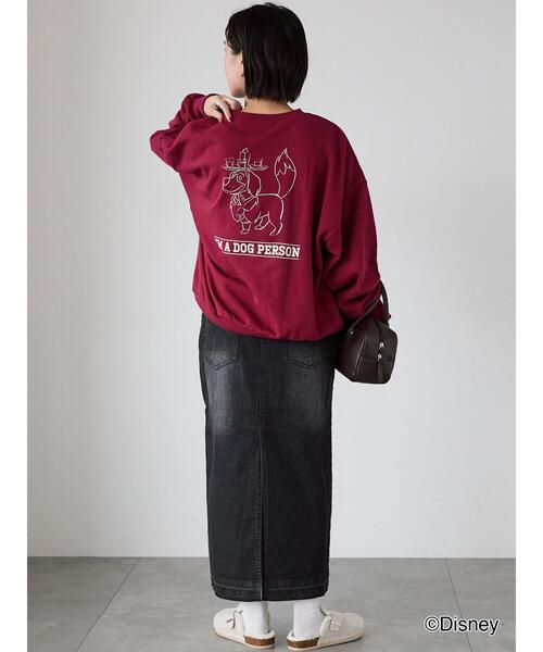 Lugnoncure（ルノンキュール）の「【Disney】クラッシックキャラクター/柄アソートプリントスウェット（Tシャツ/カットソー・レディース・グレー/ボルドー/ブラック/オフホワイト/グリーン・F）」の19枚目の写真