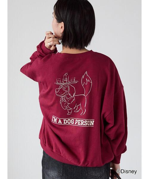 Lugnoncure（ルノンキュール）の「【Disney】クラッシックキャラクター/柄アソートプリントスウェット（Tシャツ/カットソー・レディース・グレー/ボルドー/ブラック/オフホワイト/グリーン・F）」の21枚目の写真