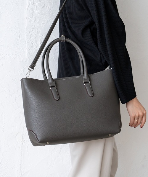 セール】スクエアビジネス2wayトートバッグ（トートバッグ