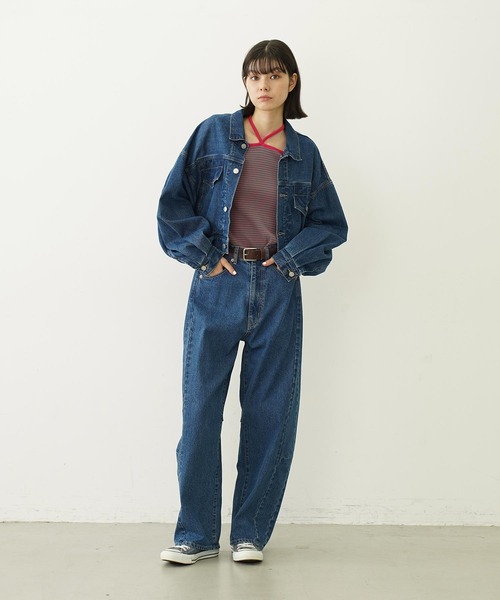 MILKFED.(ミルクフェド)の「RIB HALTER NECK TOP(Tシャツ/カットソー・レディース・ブラック/ピンク/パープル・ONE SIZE)」の20枚目の写真