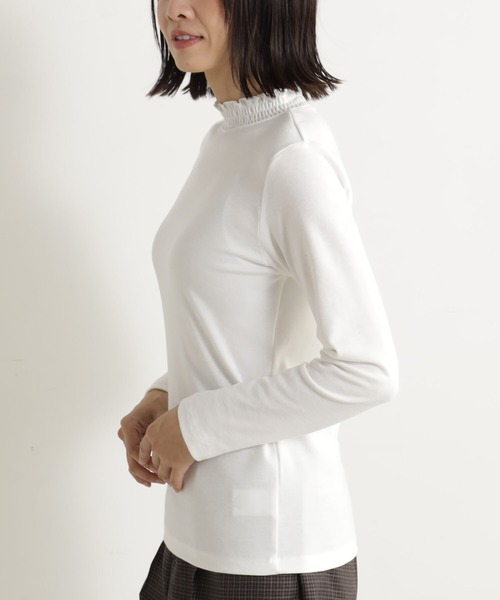 FOUND GOOD（ファウンドグッド）の「ショウシュウシャーリングHNT（Tシャツ/カットソー・レディース・ブラック/ホワイト系5/ベージュ/グレー系8・L/M/S）」の5枚目の写真