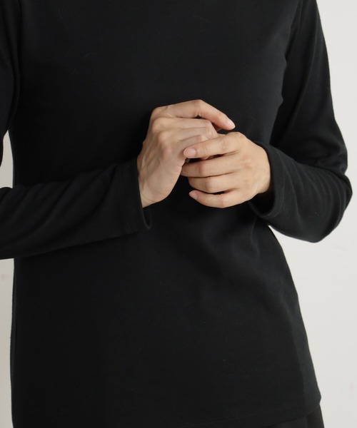 FOUND GOOD（ファウンドグッド）の「ショウシュウシャーリングHNT（Tシャツ/カットソー・レディース・ブラック/ホワイト系5/ベージュ/グレー系8・L/M/S）」の12枚目の写真