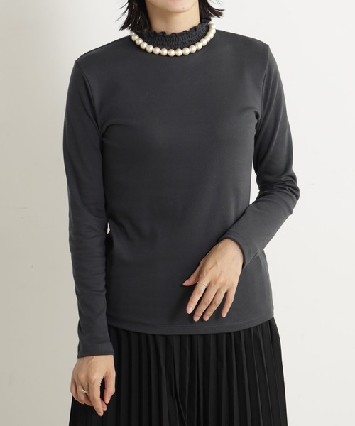 FOUND GOOD（ファウンドグッド）の「ショウシュウシャーリングHNT（Tシャツ/カットソー・レディース・ブラック/ホワイト系5/ベージュ/グレー系8・L/M/S）」の13枚目の写真