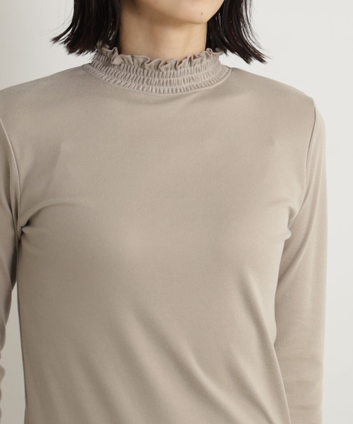 FOUND GOOD（ファウンドグッド）の「ショウシュウシャーリングHNT（Tシャツ/カットソー・レディース・ブラック/ホワイト系5/ベージュ/グレー系8・L/M/S）」の18枚目の写真