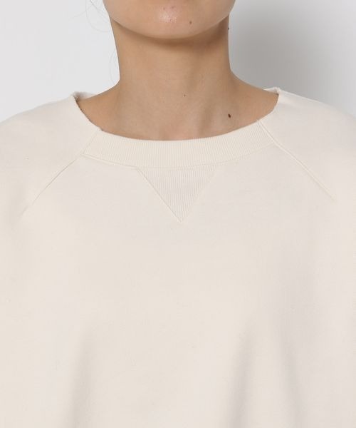 LOWRYS FARM（ローリーズファーム）の「スウェードウラケプルオーバーＬＳ　133783（スウェット・レディース・イエロー/チャコールグレー/アイボリー・FREE）」の11枚目の写真