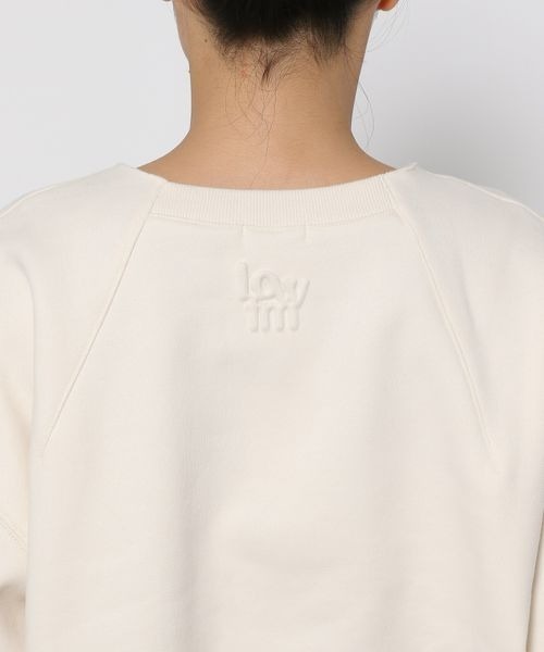 LOWRYS FARM（ローリーズファーム）の「スウェードウラケプルオーバーＬＳ　133783（スウェット・レディース・イエロー/チャコールグレー/アイボリー・FREE）」の8枚目の写真