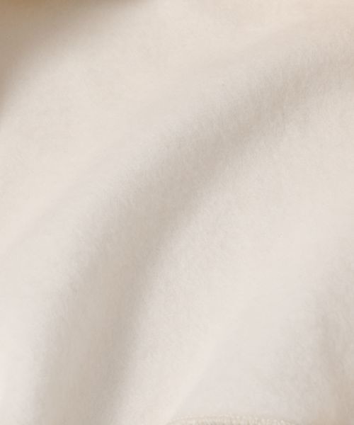 LOWRYS FARM（ローリーズファーム）の「スウェードウラケプルオーバーＬＳ　133783（スウェット・レディース・イエロー/チャコールグレー/アイボリー・FREE）」の7枚目の写真