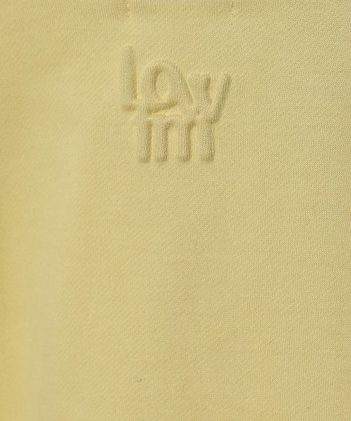 LOWRYS FARM（ローリーズファーム）の「スウェードウラケプルオーバーＬＳ　133783（スウェット・レディース・イエロー/チャコールグレー/アイボリー・FREE）」の4枚目の写真