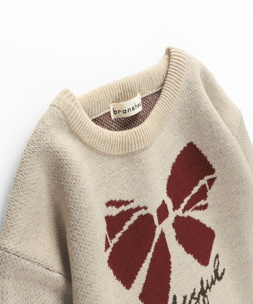 BRANSHES（ブランシェス）の「【マシンウォッシャブル】アソートニット（ニット/セーター・キッズ・ネイビー/アイボリー・S/L/M）」の18枚目の写真