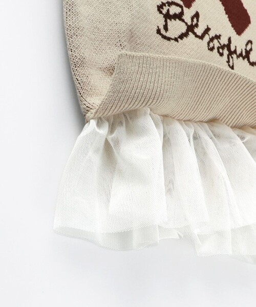 BRANSHES（ブランシェス）の「【マシンウォッシャブル】アソートニット（ニット/セーター・キッズ・ネイビー/アイボリー・S/L/M）」の22枚目の写真