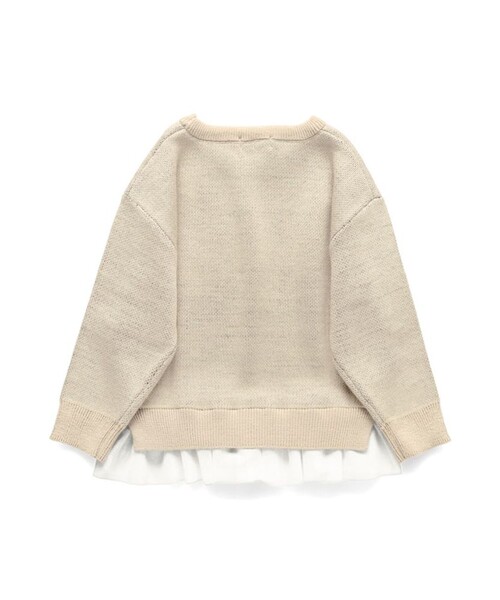 BRANSHES（ブランシェス）の「【マシンウォッシャブル】アソートニット（ニット/セーター・キッズ・ネイビー/アイボリー・S/L/M）」の14枚目の写真