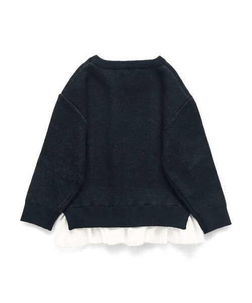 BRANSHES（ブランシェス）の「【マシンウォッシャブル】アソートニット（ニット/セーター・キッズ・ネイビー/アイボリー・S/L/M）」の11枚目の写真