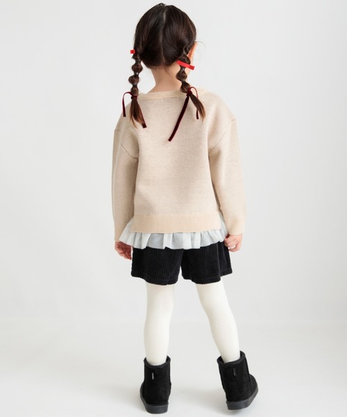 BRANSHES（ブランシェス）の「【マシンウォッシャブル】アソートニット（ニット/セーター・キッズ・ネイビー/アイボリー・S/L/M）」の7枚目の写真