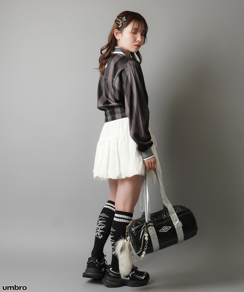 UMBRO（アンブロ）の「【UMBRO/アンブロ】PUボストンバッグ（ボストンバッグ・レディース・ブラック/ホワイト・ONESIZE）」の20枚目の写真