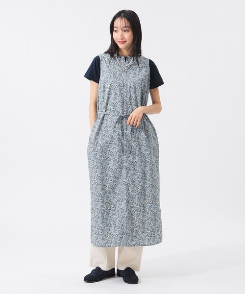 セール】リバティ ベルト ノースリーブ ワンピース（ワンピース