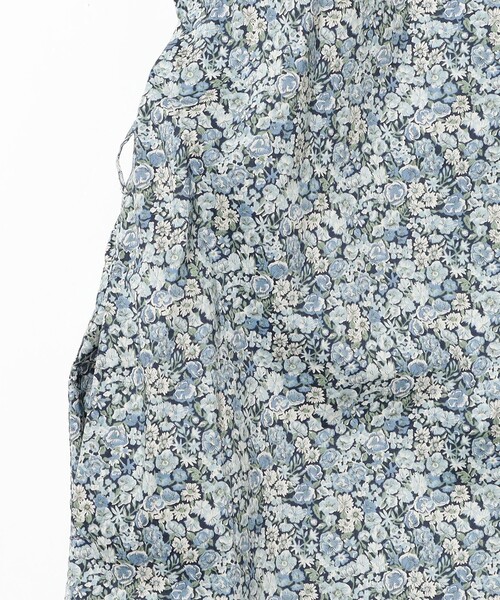 BEAMS BOY(ビームスボーイ)の「リバティ ベルト ノースリーブ ワンピース(ワンピース・レディース・ホワイト系その他7/ブルー・ONE SIZE)」の10枚目の写真