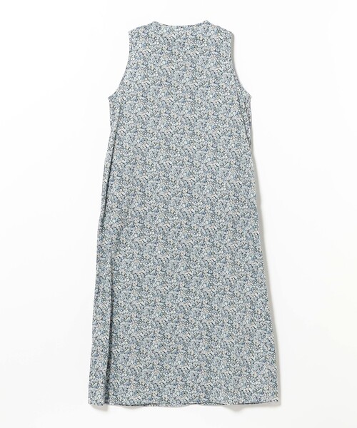 BEAMS BOY(ビームスボーイ)の「リバティ ベルト ノースリーブ ワンピース(ワンピース・レディース・ホワイト系その他7/ブルー・ONE SIZE)」の11枚目の写真