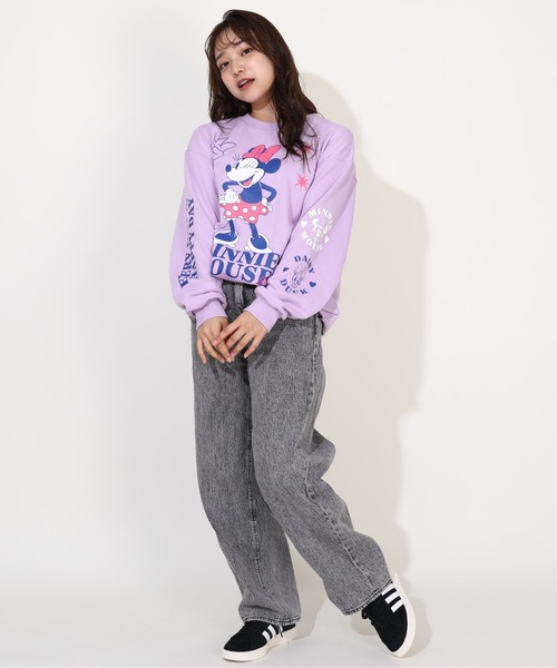 ディズニー　トレーナー セール】親子お揃い ディズニー キャラクタートレーナー 0125A