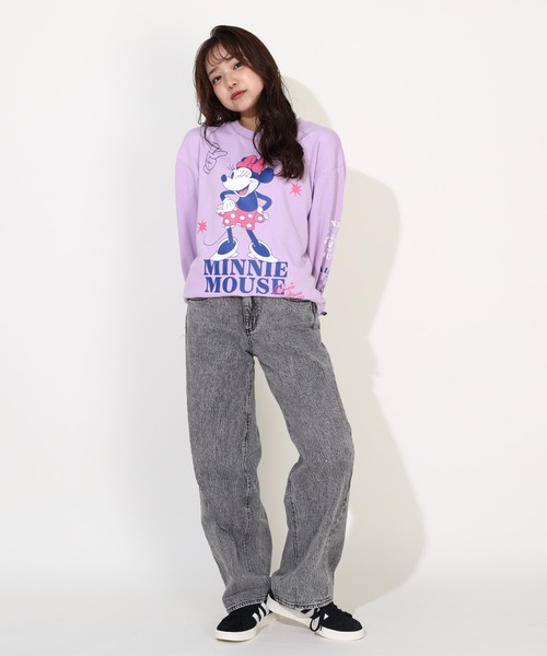 ディズニー　トレーナー 親子お揃い ディズニー キャラクタートレーナー 0125A（スウェット