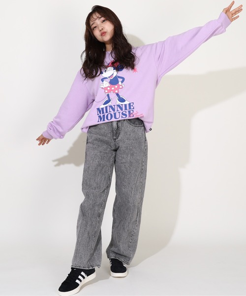 Disney(ディズニー)の「親子お揃い ディズニー キャラクタートレーナー 0125A(スウェット・メンズ・ブラック×レッド/その他9・XL/L/M/S)」の9枚目の写真