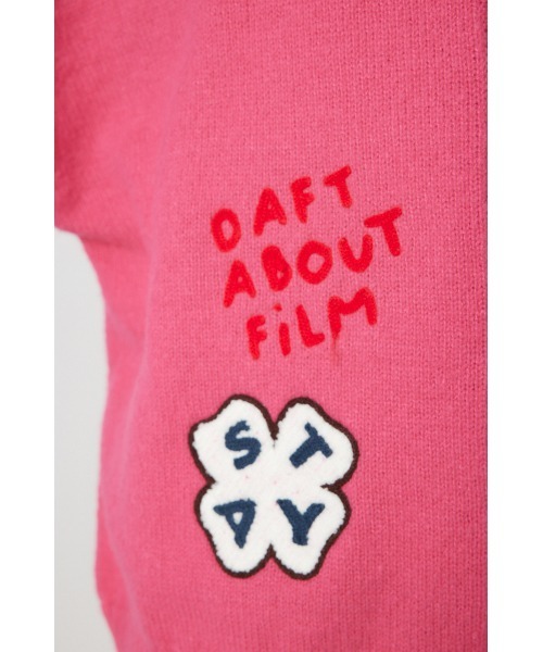 RODEO CROWNS WIDE BOWL（ロデオクラウンズワイドボウル）の「EMB MOTIFSケーブルカーディガン（カーディガン/ボレロ・レディース・ピンク/ブラック/オフホワイト/ダークグリーン・FREE）」の18枚目の写真