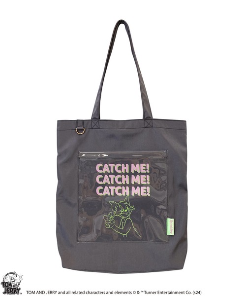 公式】TOM and JERRY 推し活 ポケットトートバッグ（トートバッグ
