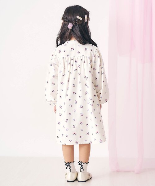 apres les cours(アプレレクール)の「お花ラメゴム・ミニクリップセット(その他ヘアアクセサリー・キッズ・アイボリー/ピンク・FREE)」の7枚目の写真