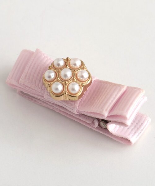 apres les cours(アプレレクール)の「お花ラメゴム・ミニクリップセット(その他ヘアアクセサリー・キッズ・アイボリー/ピンク・FREE)」の18枚目の写真