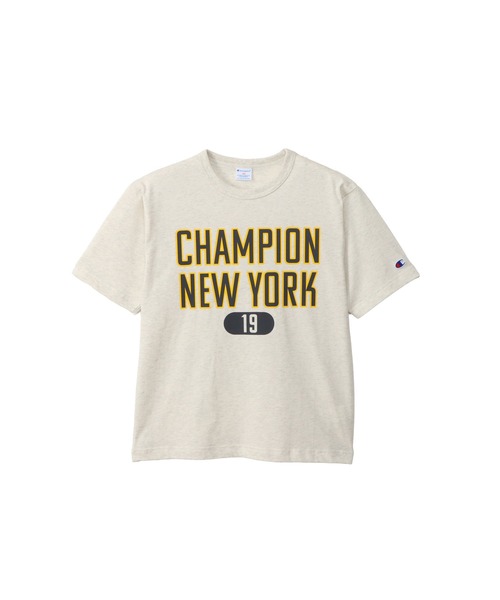 Champion（チャンピオン）の「【Champion/チャンピオン】キッズ ショートスリーブTシャツ（Tシャツ/カットソー・キッズ・ホワイト/その他35/ネイビー/オートミール・130/120/110/100/160/150/140）」の3枚目の写真