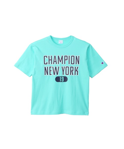Champion（チャンピオン）の「【Champion/チャンピオン】キッズ ショートスリーブTシャツ（Tシャツ/カットソー・キッズ・ホワイト/その他35/ネイビー/オートミール・130/120/110/100/160/150/140）」の4枚目の写真