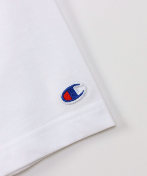 Champion（チャンピオン）の「【Champion/チャンピオン】キッズ ショートスリーブTシャツ（Tシャツ/カットソー・キッズ・ホワイト/その他35/ネイビー/オートミール・130/120/110/100/160/150/140）」の8枚目の写真