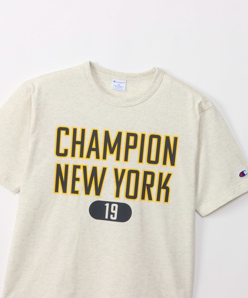 Champion（チャンピオン）の「【Champion/チャンピオン】キッズ ショートスリーブTシャツ（Tシャツ/カットソー・キッズ・ホワイト/その他35/ネイビー/オートミール・130/120/110/100/160/150/140）」の12枚目の写真