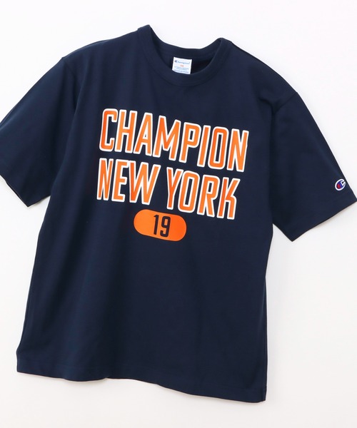 Champion（チャンピオン）の「【Champion/チャンピオン】キッズ ショートスリーブTシャツ（Tシャツ/カットソー・キッズ・ホワイト/その他35/ネイビー/オートミール・130/120/110/100/160/150/140）」の17枚目の写真