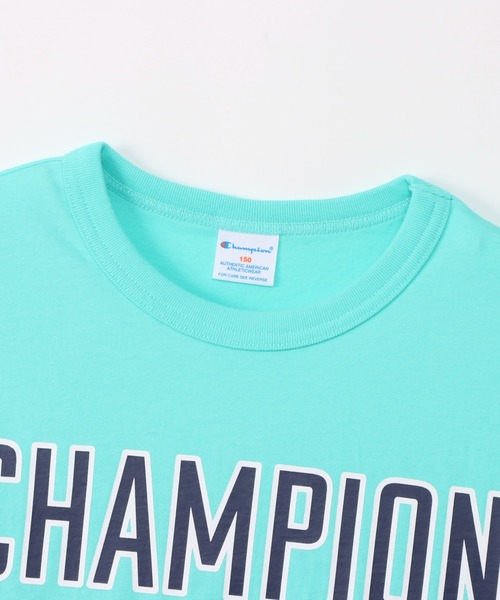 Champion（チャンピオン）の「【Champion/チャンピオン】キッズ ショートスリーブTシャツ（Tシャツ/カットソー・キッズ・ホワイト/その他35/ネイビー/オートミール・130/120/110/100/160/150/140）」の21枚目の写真