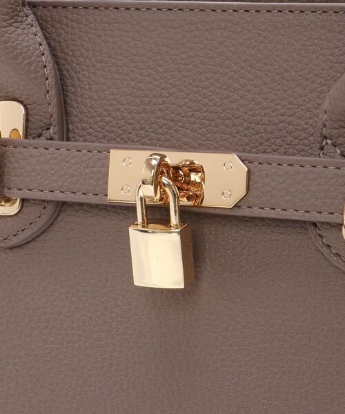 MAJESTIC LEGON（マジェスティックレゴン）の「上品ベルトハンドバッグ（ハンドバッグ・レディース・ブラウン/ブラック/ベージュ・FREE）」の19枚目の写真