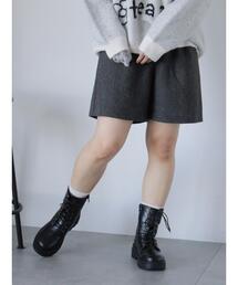 ehka sopo | フロントジップショートパンツ(その他パンツ)
