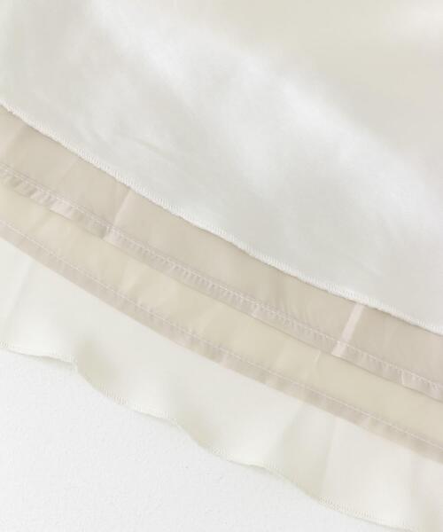 SENSE OF PLACE by URBAN RESEARCH(センスオブプレイスバイアーバンリサーチ)の「『一部WEB限定カラー』ナローサテンスカート(スカート・レディース・ブラック/アイボリー/チャコールグレー/シルバー/イエロー・SMALL/MEDIUM/TALL)」の14枚目の写真