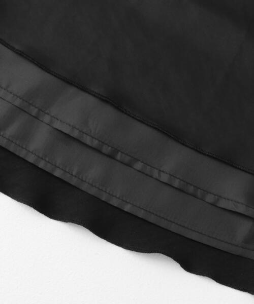 SENSE OF PLACE by URBAN RESEARCH（センスオブプレイスバイアーバンリサーチ）の「『一部WEB限定カラー』ナローサテンスカート（スカート・レディース・ブラック/アイボリー/チャコールグレー/シルバー/イエロー・SMALL/MEDIUM/TALL）」の15枚目の写真