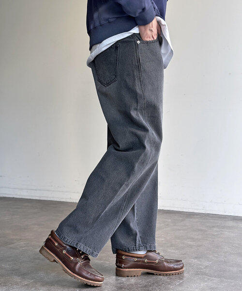 CPCM（シーピーシーエム）の「ツイストデニムパンツ（デニムパンツ・メンズ・ブラック/ネイビー/インディゴブルー・MEDIUM/LARGE）」の18枚目の写真