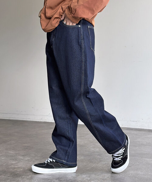 CPCM（シーピーシーエム）の「ツイストデニムパンツ（デニムパンツ・メンズ・ブラック/ネイビー/インディゴブルー・MEDIUM/LARGE）」の22枚目の写真
