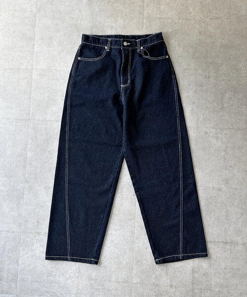 CPCM（シーピーシーエム）の「ツイストデニムパンツ（デニムパンツ・メンズ・ブラック/ネイビー/インディゴブルー・MEDIUM/LARGE）」の9枚目の写真
