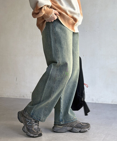 CPCM（シーピーシーエム）の「ツイストデニムパンツ（デニムパンツ・メンズ・ブラック/ネイビー/インディゴブルー・MEDIUM/LARGE）」の15枚目の写真