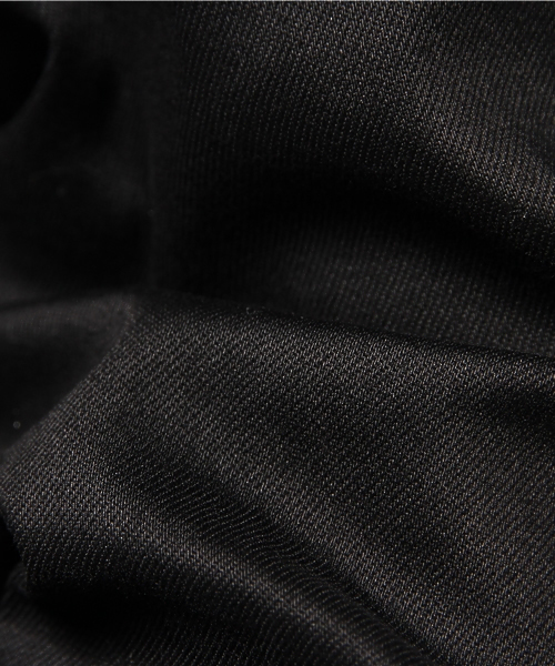 CROON A SONG（クルーンアソング）の「フード脱着ストレッチステンカラーコート（ステンカラーコート・メンズ・ブラック/カーキ・48/46）」の4枚目の写真